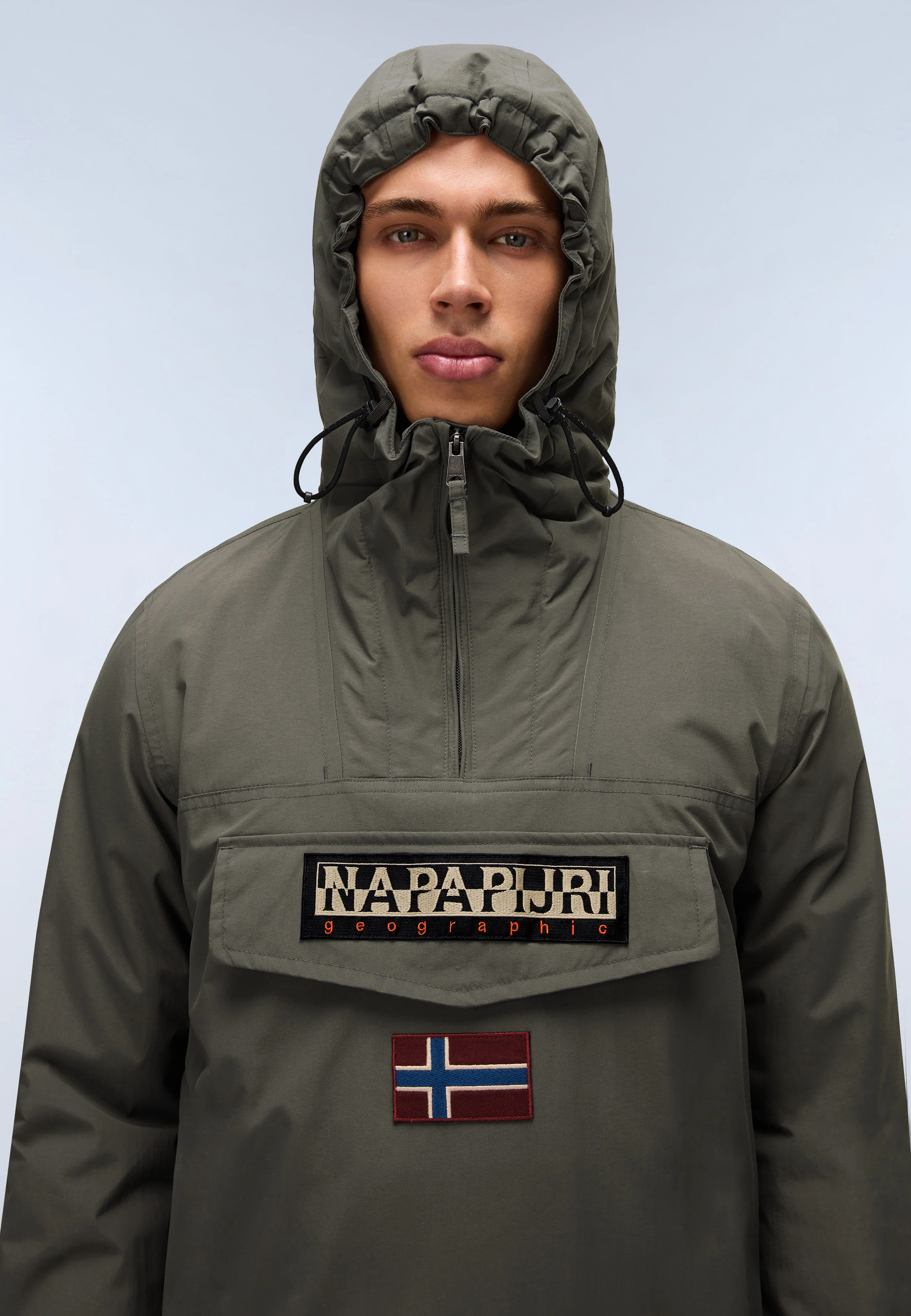 Jaqueta Anorak de Inverno Floresta Tropical