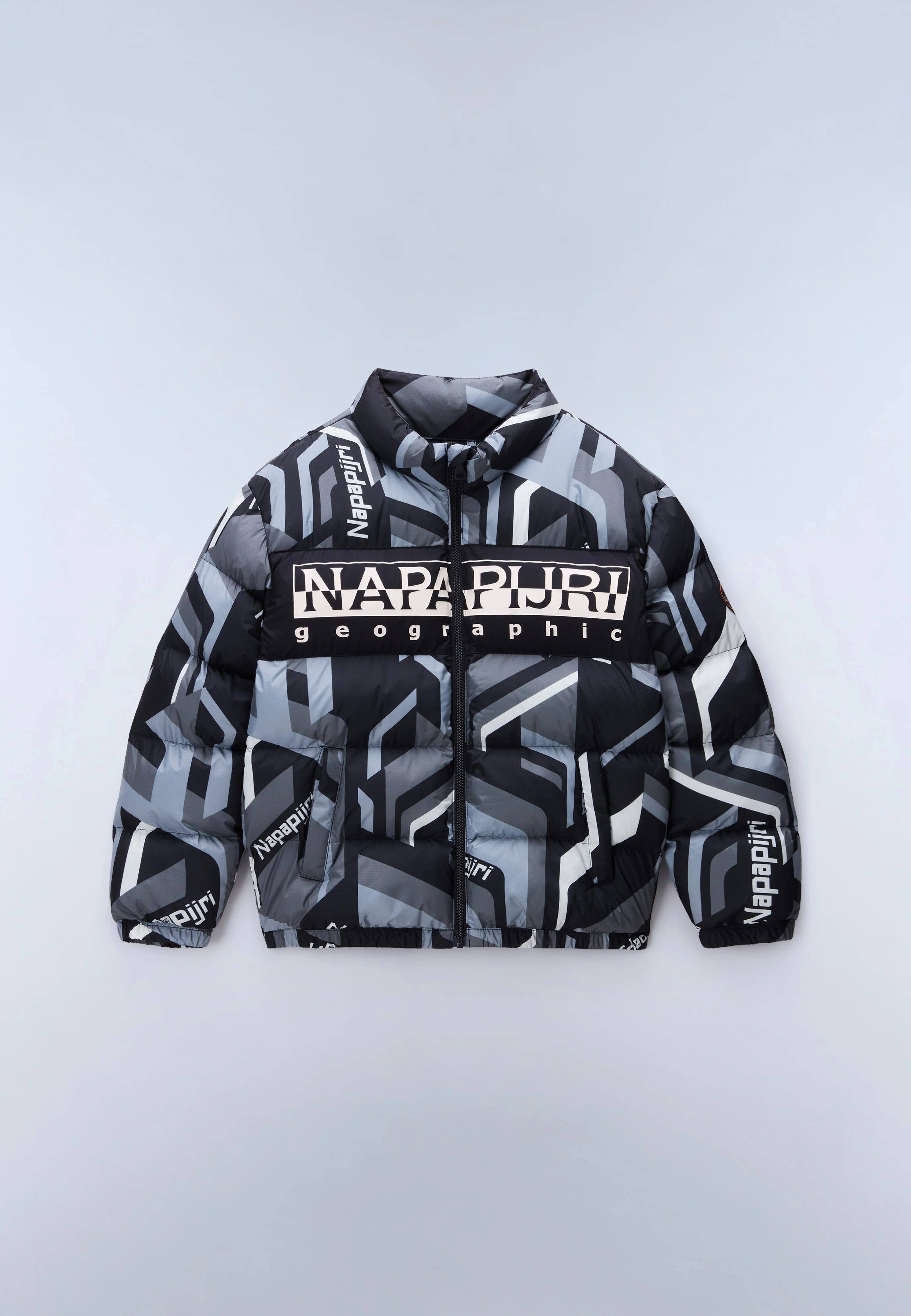 Jaqueta Puffer Primiero Print (4-16 Anos)