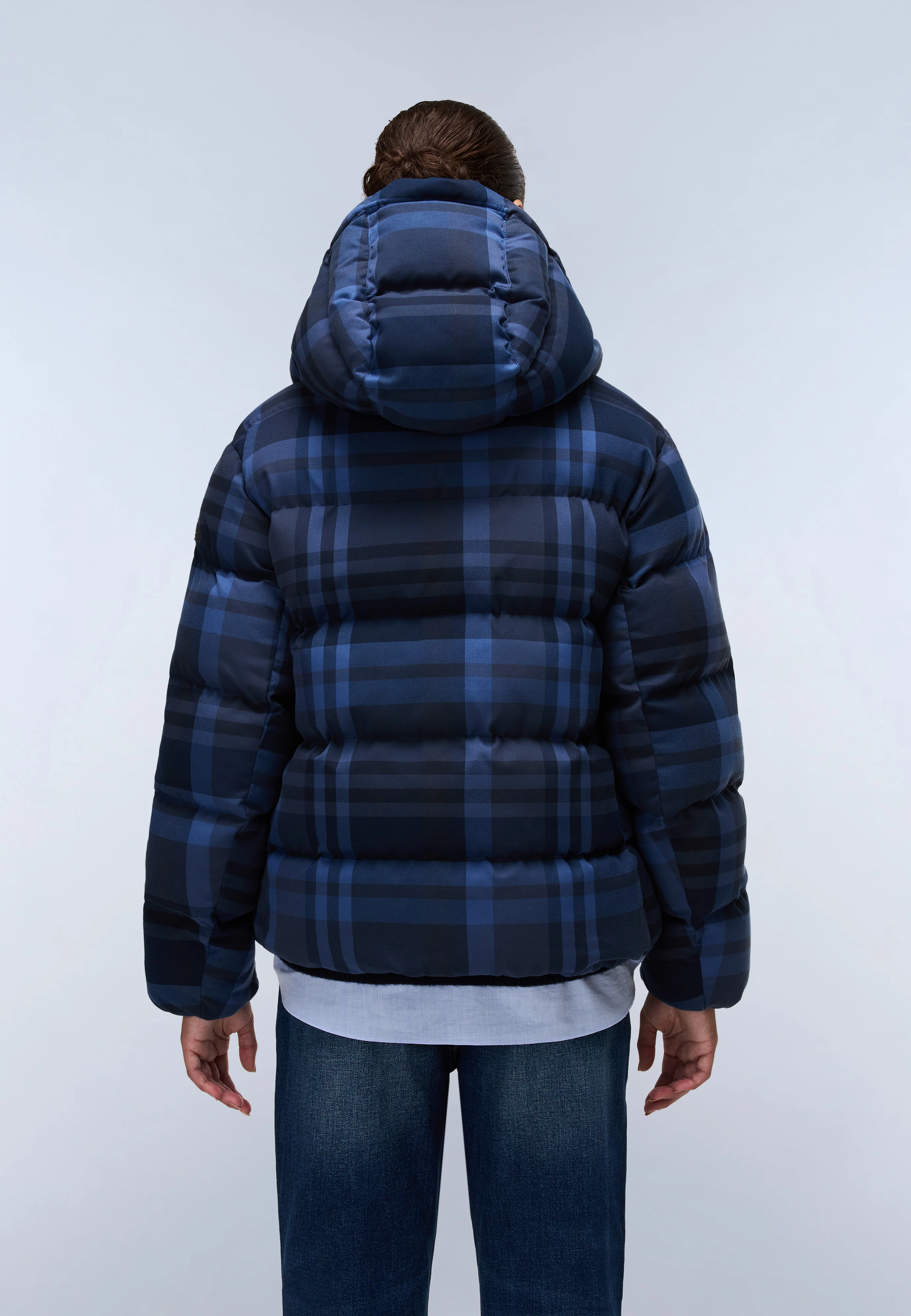 Jaqueta Puffer Glane Check