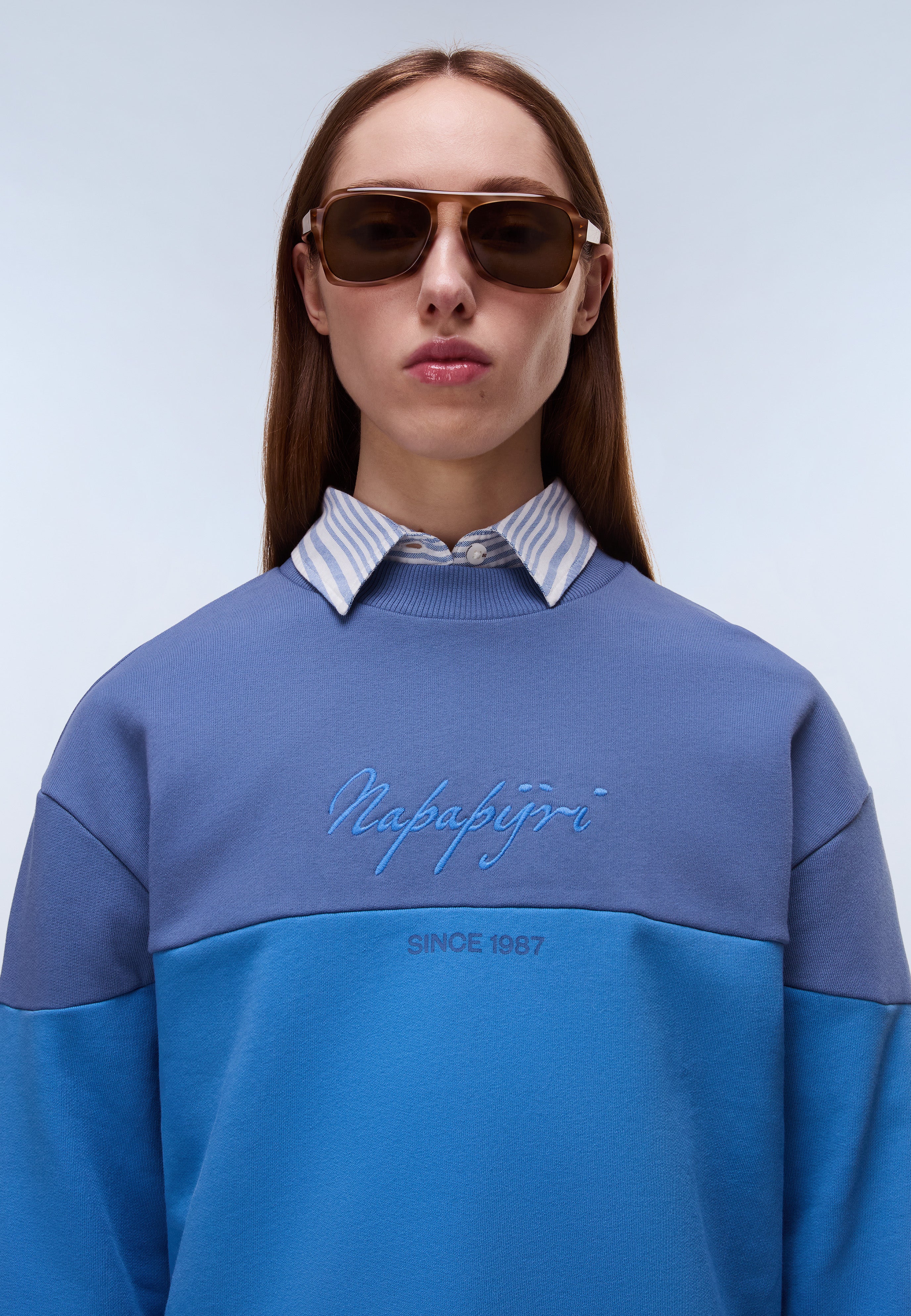 Camisola de Moletom French Terry Baryte