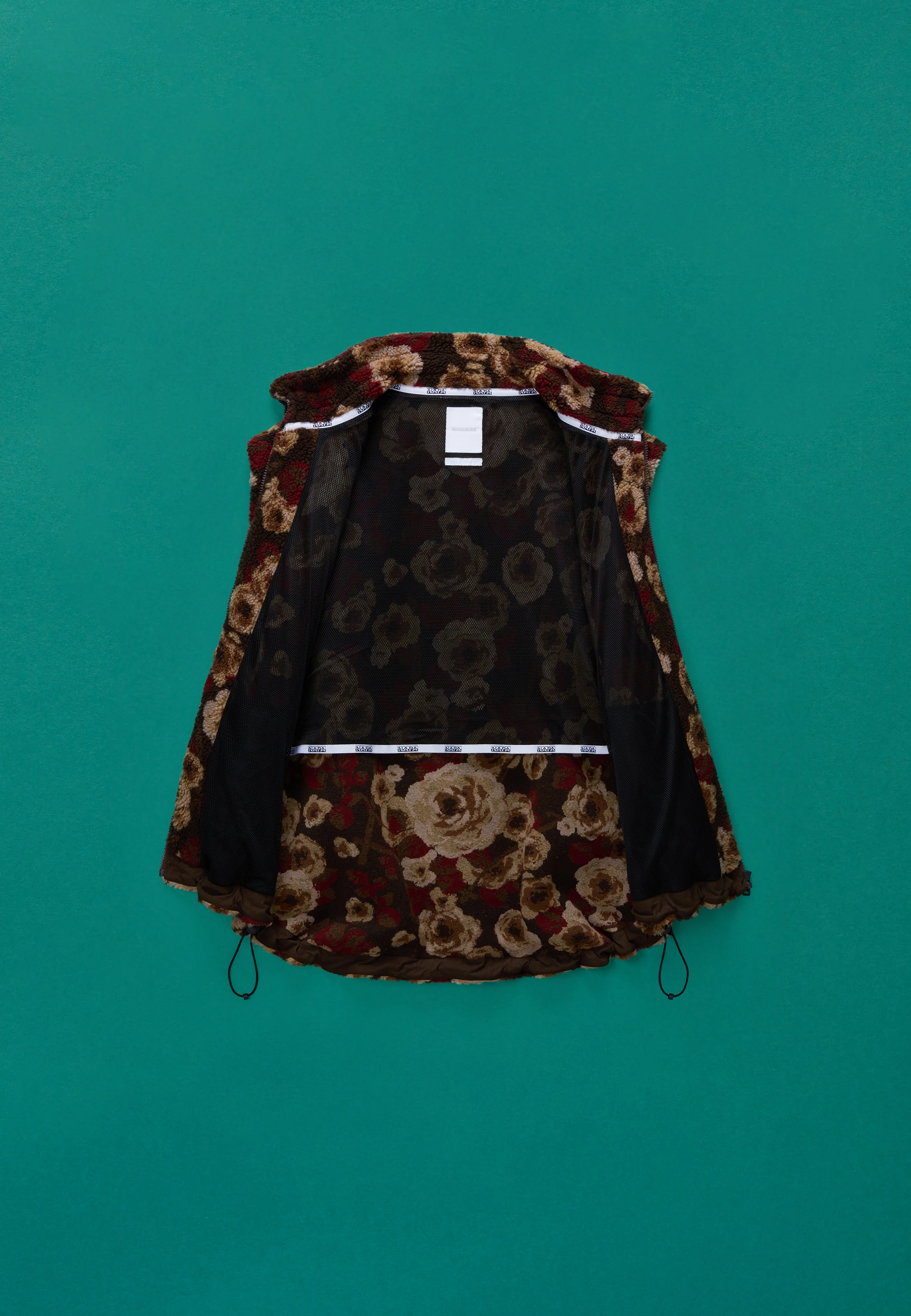 Vest de Fleece Jacquard Emin