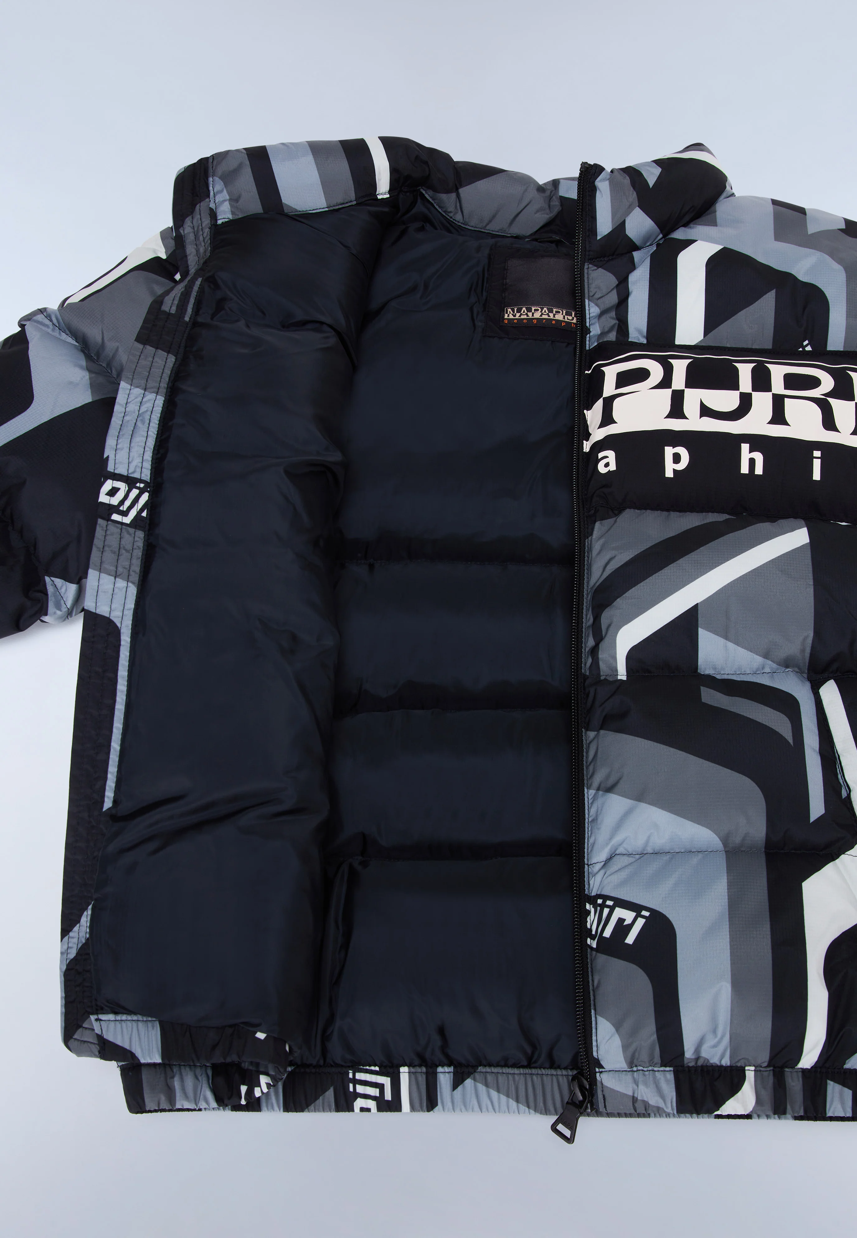 Jaqueta Puffer Primiero Print (4-16 Anos)