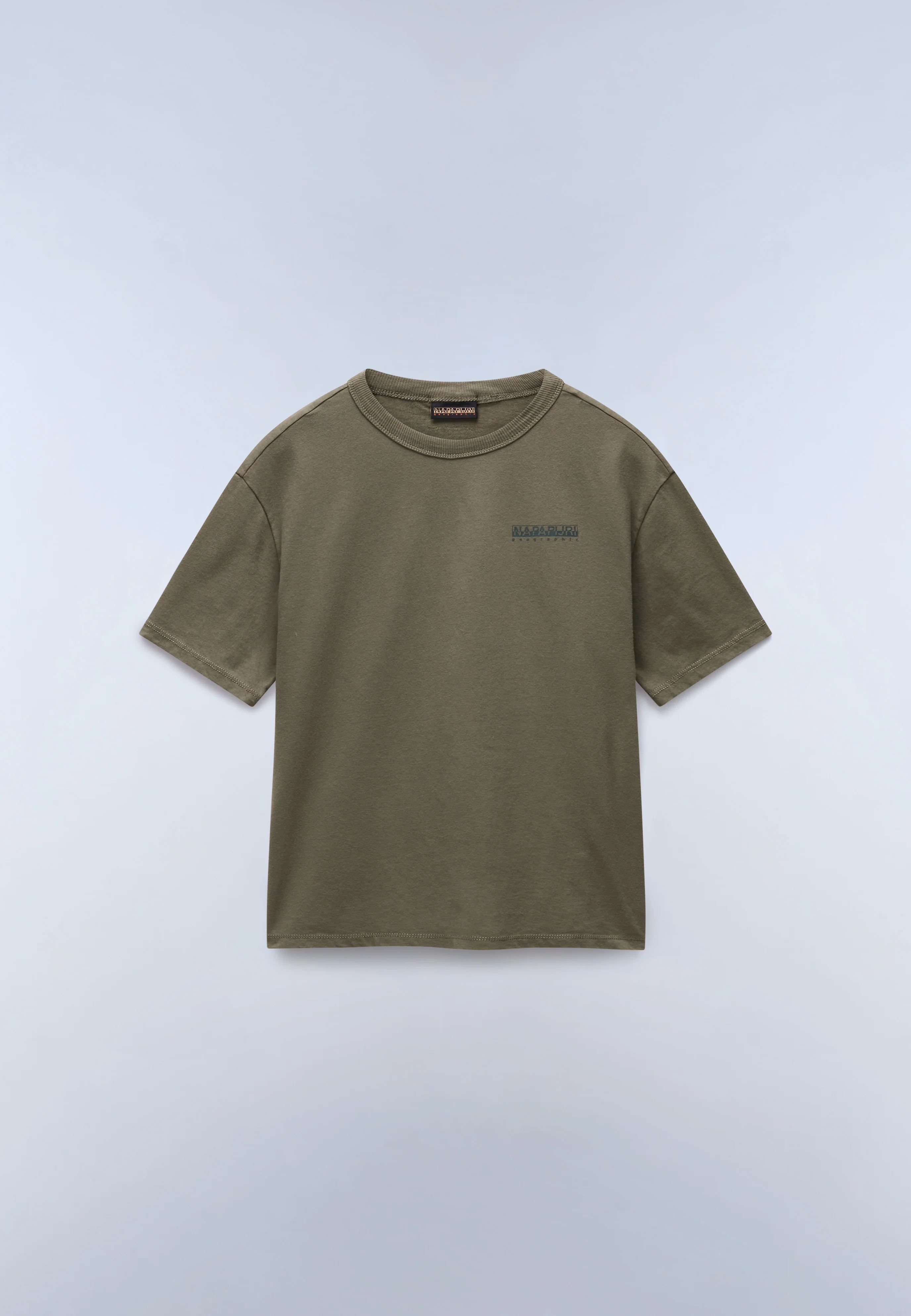 Camiseta de Malha Ahr com Mangas Curtas (4-16 Anos)