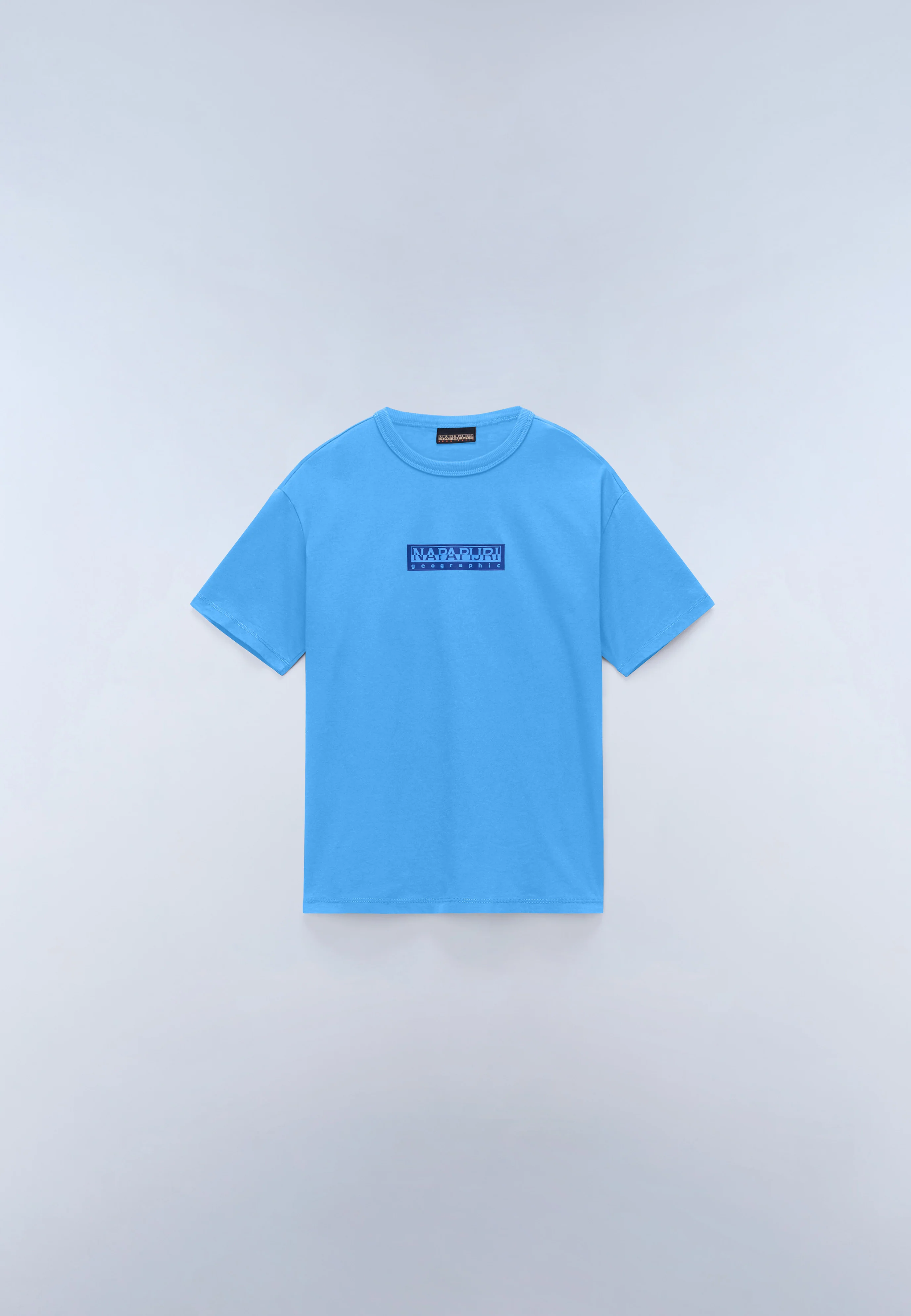 Novo T-shirt de Manga Curta com Logotipo Box