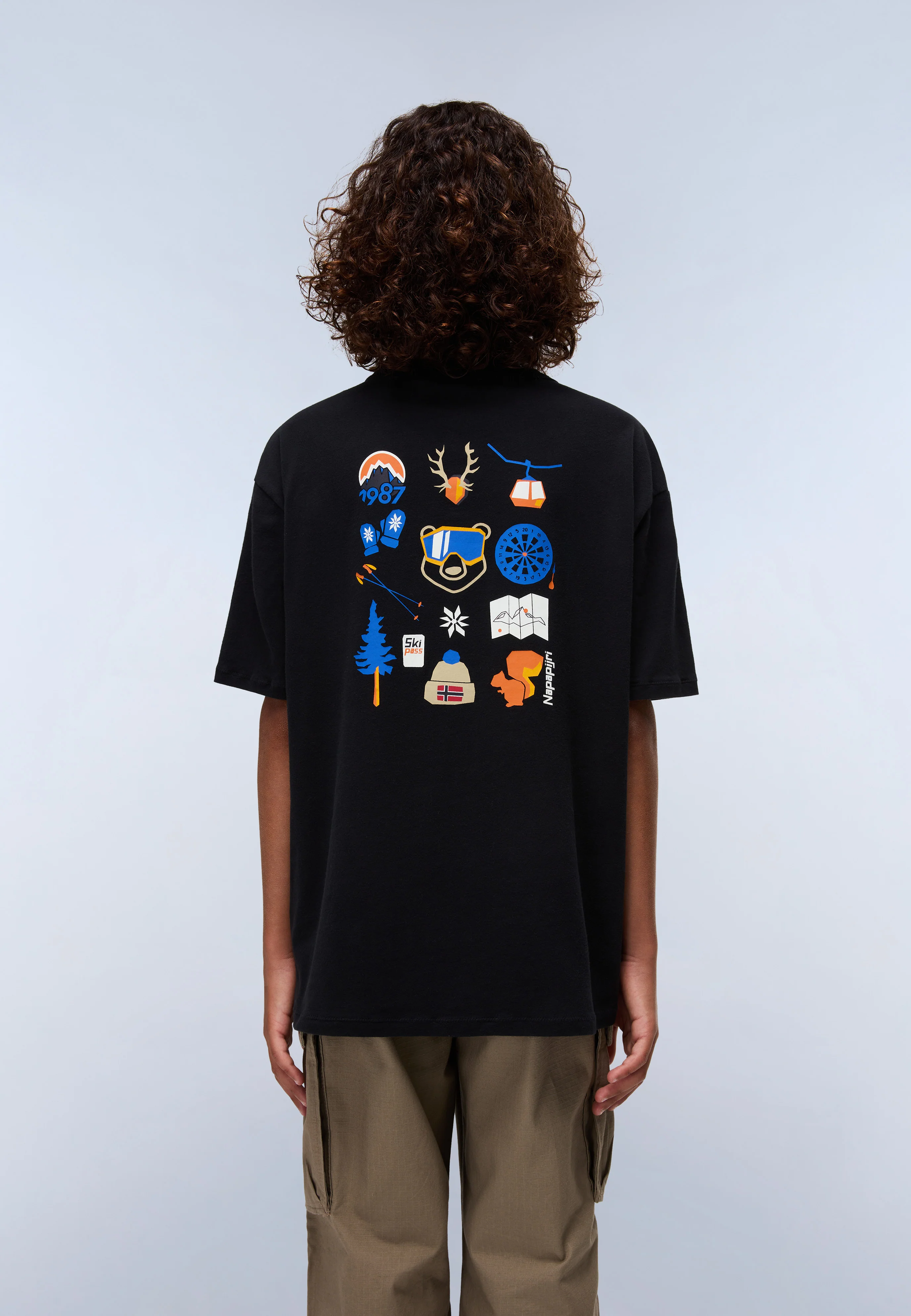 Camiseta de Manga Curta Jersey Adige (4-16 Anos)