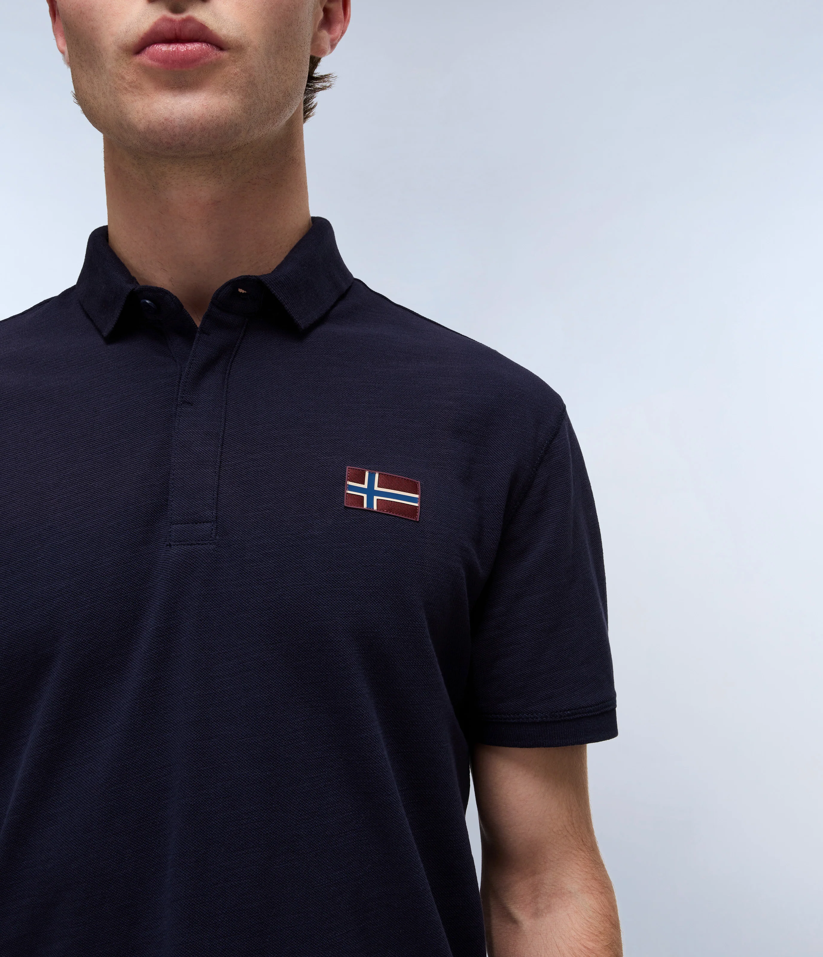 Camisa Polo Ebea Manga Curta