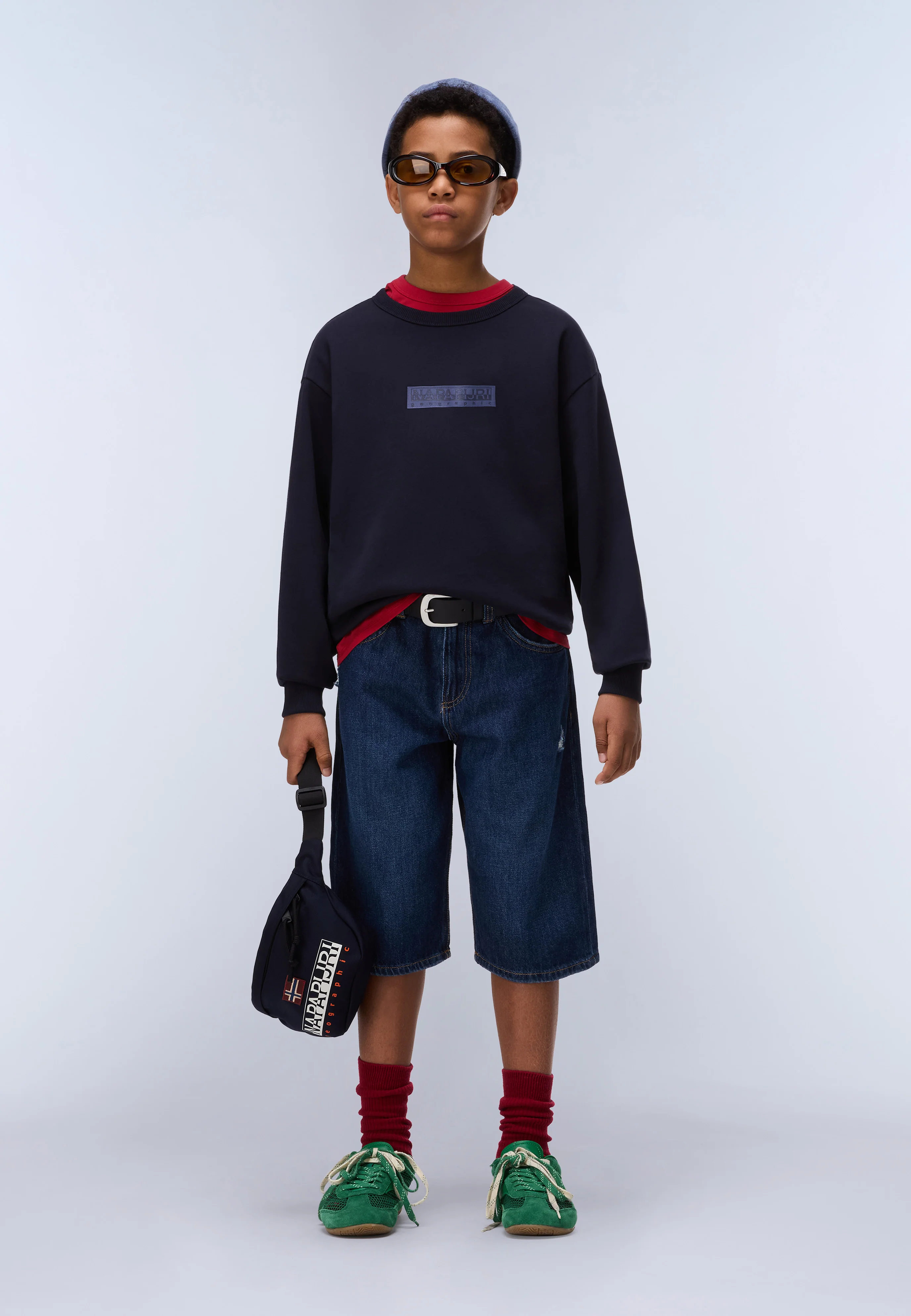 Novo Sweatshirt de Algodão Francês com Logotipo Box